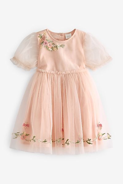 Next Partykleid Besticktes Kleid aus Netzstoff günstig online kaufen