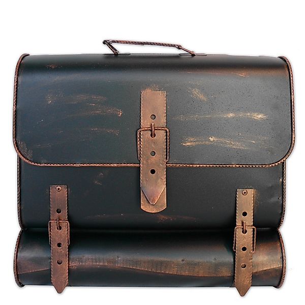 HMF 505-20 Briefkasten Antik SCHULRANZEN 122 36 x 41 x 85 cm Kupfer günstig online kaufen