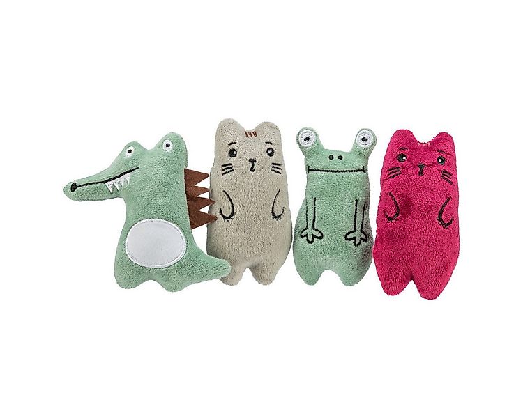 TRIXIE Tierkuscheltier Katzenspielzeug Tier aus Plüsch mit Catnip günstig online kaufen