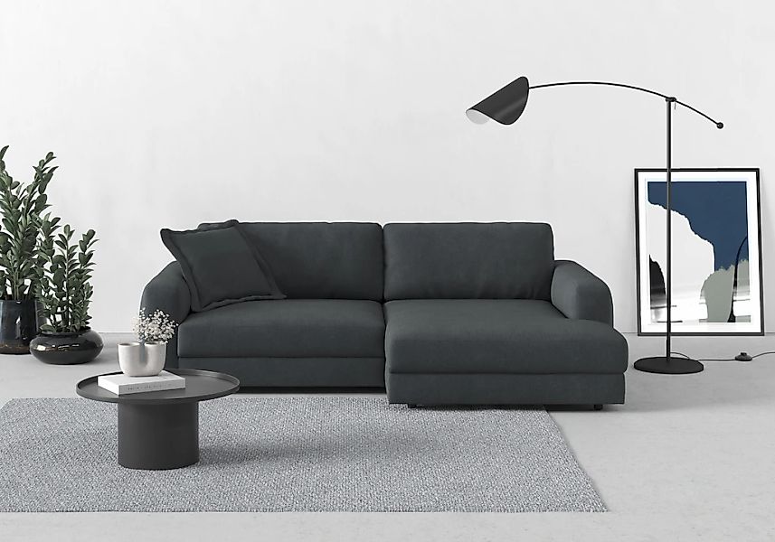 TRENDMANUFAKTUR Ecksofa "Bourbon Mega Ecke mit tollem Sitzkomfort, Breite 2 günstig online kaufen