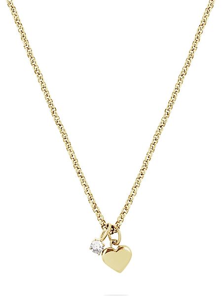 FAVS Edelstahlkette FAVS Damen-Kette Edelstahl Zirkonia günstig online kaufen