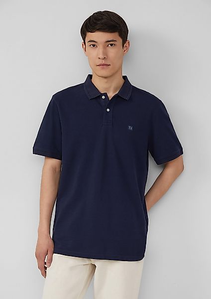s.Oliver Kurzarmshirt Poloshirt mit kleinem Labelpatch günstig online kaufen
