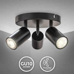 B.K.Licht Deckenleuchte LED Deckenlampe Wandleuchte Wohnzimmer, günstig online kaufen