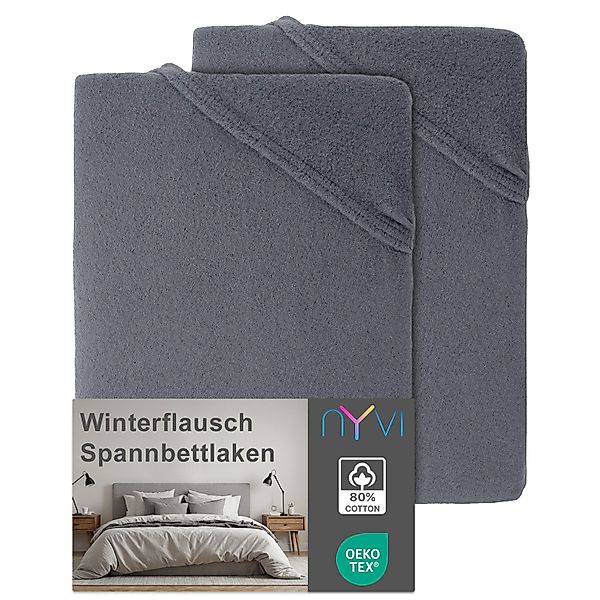 NYVI Spannbettlaken Spannbettlaken DreamScience Winterflausch für günstig online kaufen