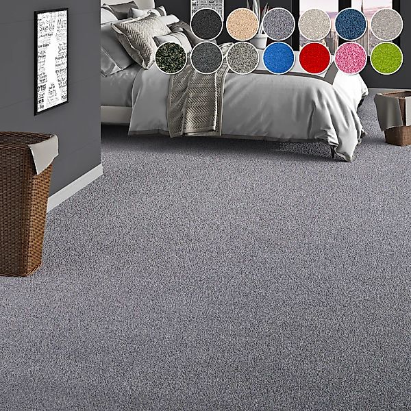 my home Teppichboden "Zephyra, Schlinge, Made in Netherlands" rechteckig 8 günstig online kaufen