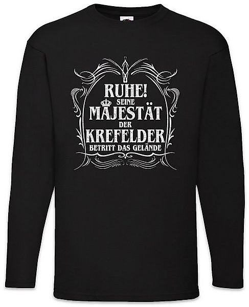 Urban Backwoods Langarmshirt Seine Majestät Der Krefelder Langarm T-Shirt N günstig online kaufen