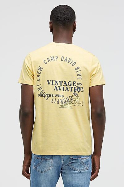 CAMP DAVID Rundhalsshirt, mit Kontrastnähten günstig online kaufen