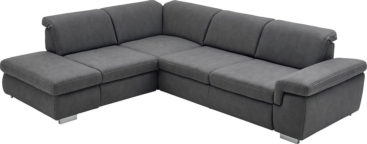 Die PlanBar Ecksofa "MP-IN17041 L-Form", Sitztiefenverstellung, optional mi günstig online kaufen