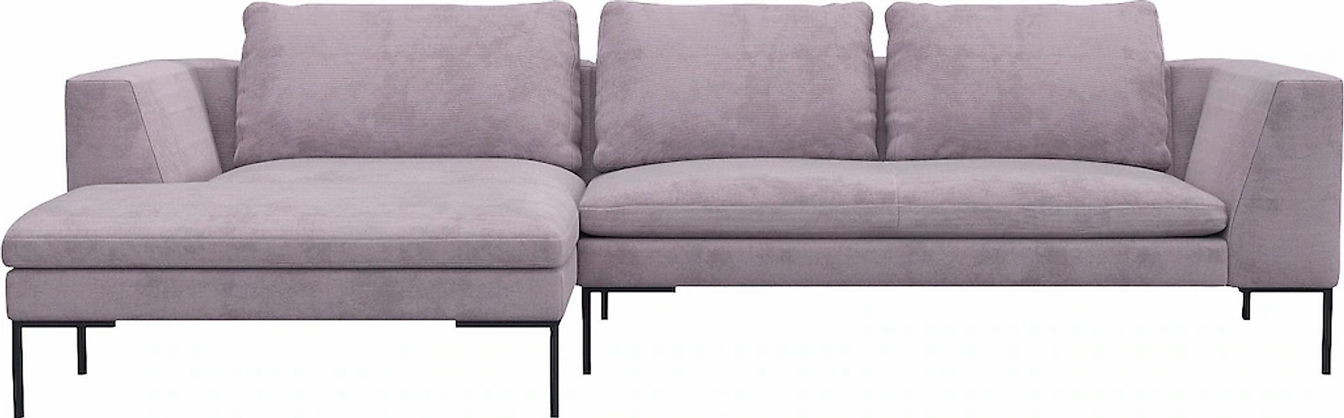 FLEXLUX Ecksofa "Loano, toller Sitzkomfort, L-Form", modernes Sofa, frei im günstig online kaufen