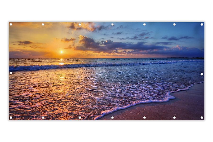 MuchoWow Balkonsichtschutz Meer - Strand - günstig online kaufen