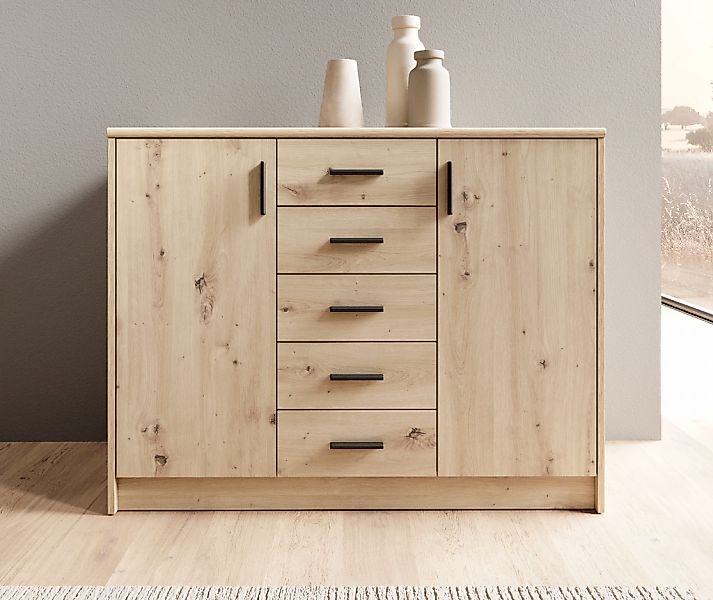 HBZ Sideboard "Nelly Kommode, BxHxT 109x86x50cm", (1 St.), Breite 109cm, Ei günstig online kaufen