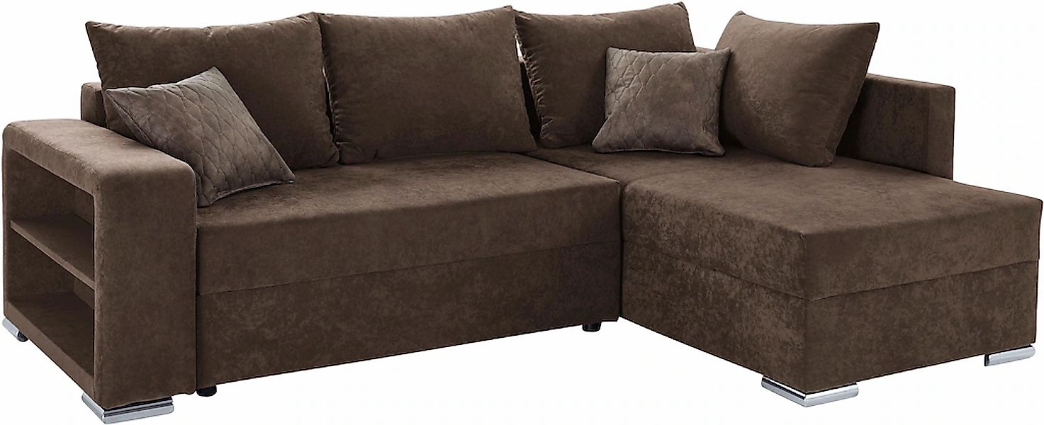 COLLECTION AB Ecksofa »John L-Form« inklusive Bettfunktion und Bettkasten günstig online kaufen