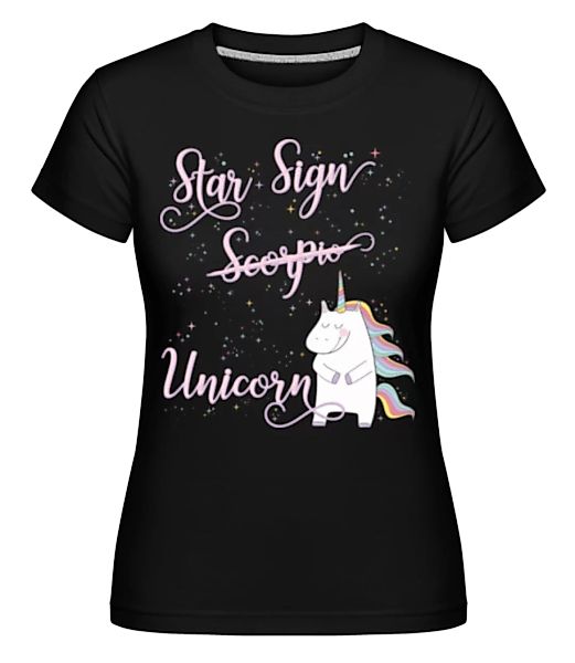 Star Sign Unicorn Seorio · Shirtinator Frauen T-Shirt günstig online kaufen