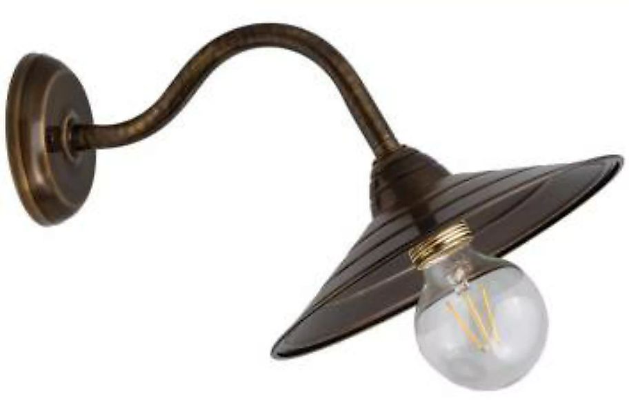 Kleine Wandlampe Messing Klassisch Antike Lampe günstig online kaufen