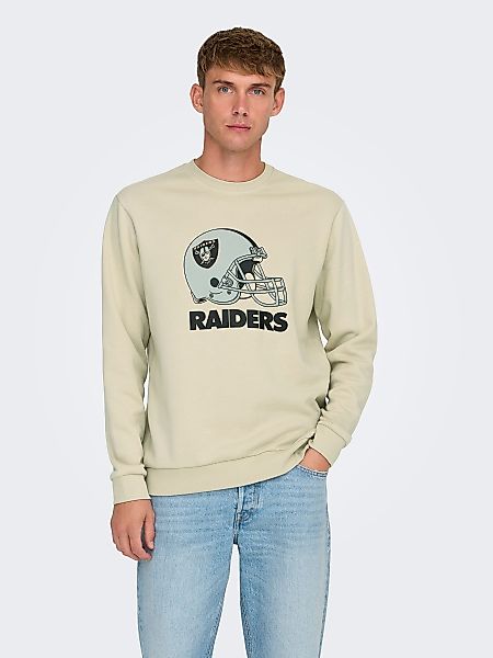 ONLY & SONS Sweatshirt Rundhals Eagles günstig online kaufen