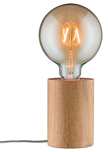 Paulmann "Neordic Tischleuchte Talin E27 max. 20W Holz Holz" günstig online kaufen