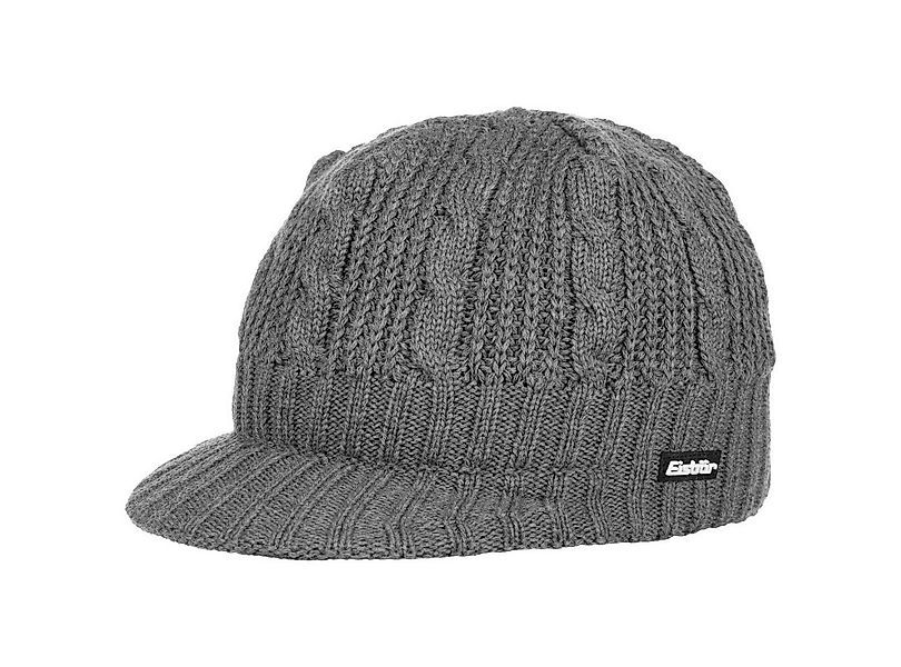 Eisbär Strickmütze (1-St) Strickcap mit Schirm, Made in the EU günstig online kaufen