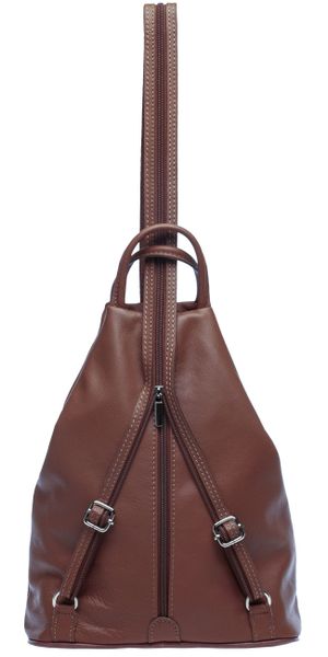 Caspar Cityrucksack 2in1 sportliche Leder Schultertasche günstig online kaufen