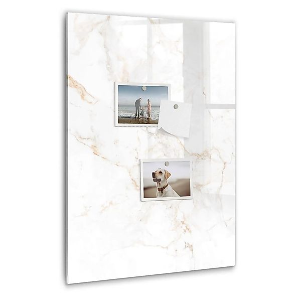 Tulup Magnetische Glastafel Eleganter Marmor 40x60 cm Magnettafel Mit Marke günstig online kaufen