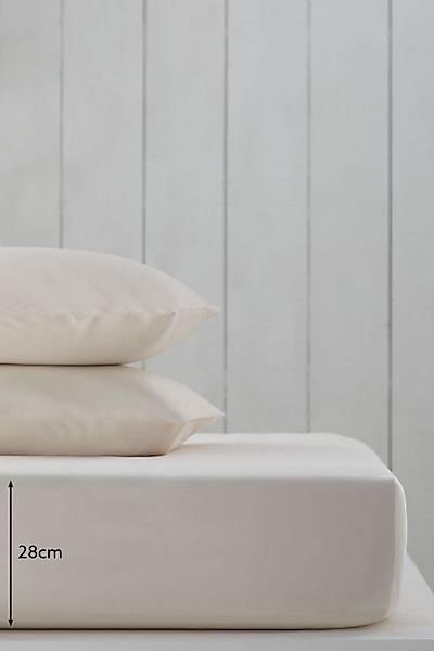 Next Spannbettlaken Spannbettlaken mit hohem Baumwollanteil, günstig online kaufen