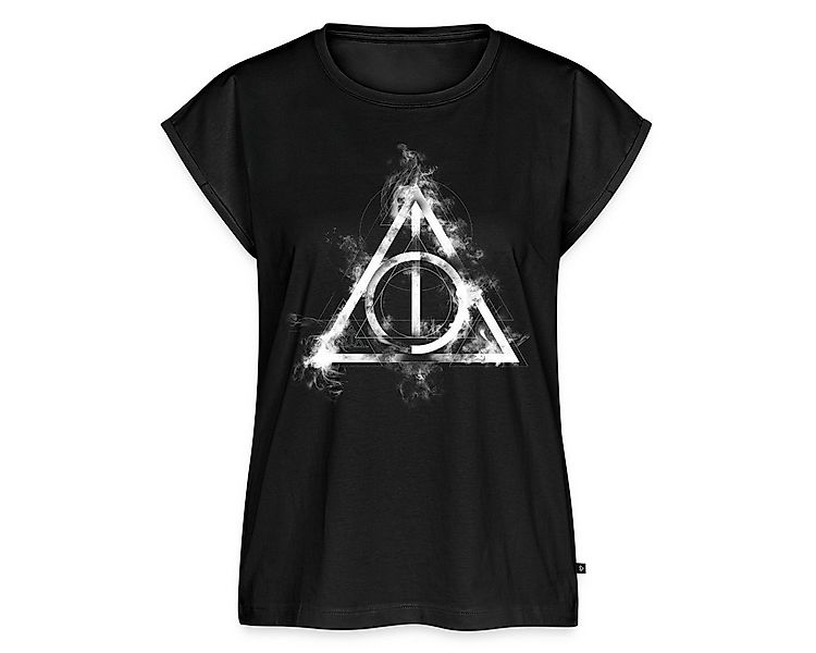 Spreadshirt T-Shirt Harry Potter Teil 7 Symbol Frauen Casual T-Shirt (1-tlg günstig online kaufen