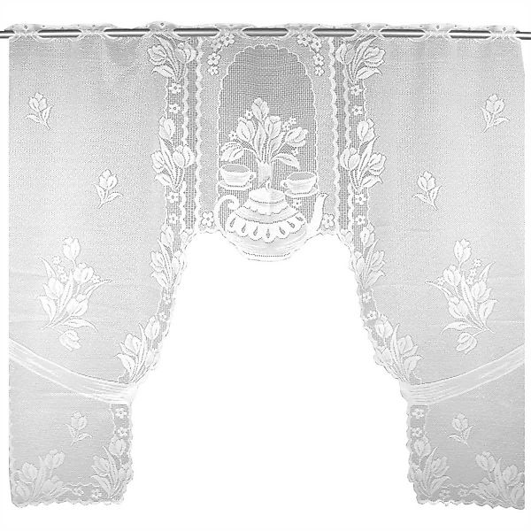 Arsvita Vorhang, Stangendurchzug (1 St), halbtransparent, günstig online kaufen