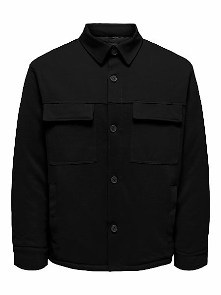 ONLY & SONS Langarmhemd "ONSNEWKODYL SHACKET SWEAT" günstig online kaufen