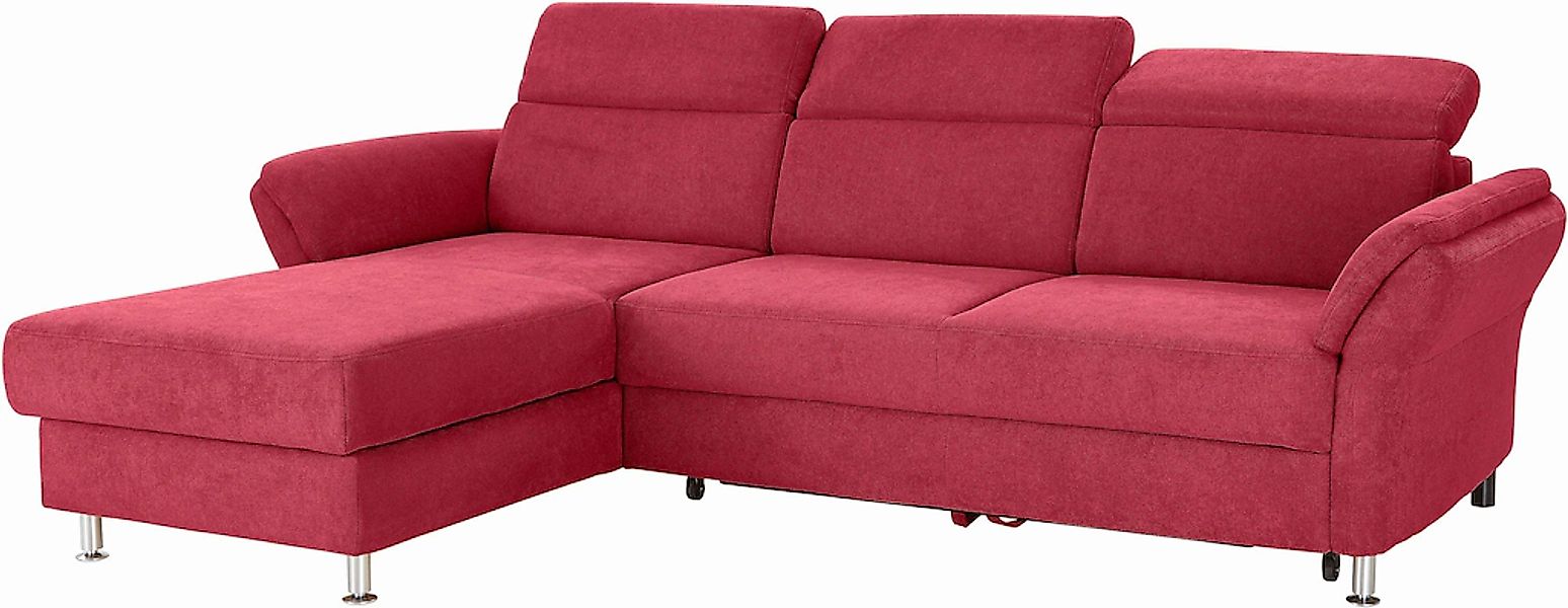 sit&more Ecksofa "Avignon L-Form", Kopfteilverstellung, wahlweise mit Bettf günstig online kaufen