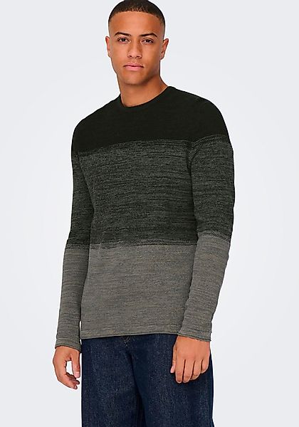 ONLY & SONS Rundhalspullover ONSPANTER REG günstig online kaufen