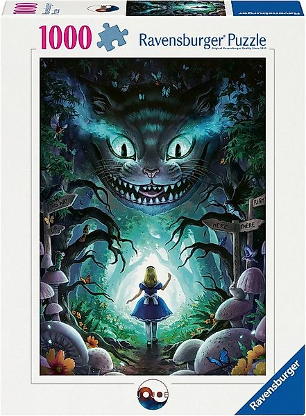 Ravensburger Puzzle Abenteuer mit Alice, 1000 Puzzleteile, Made in Germany günstig online kaufen