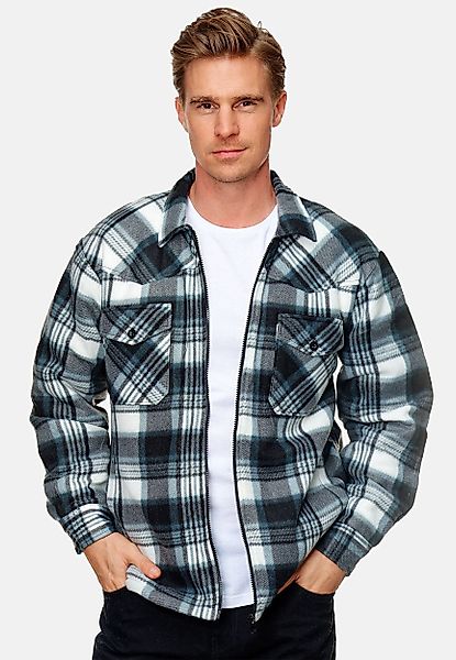 Egomaxx Blouson Fleece Holzfäller Kariert Gefüttert günstig online kaufen