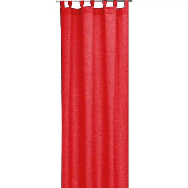 Bestlivings Dekoschal Joy 140 cm x 245 cm Schlaufen Rot günstig online kaufen