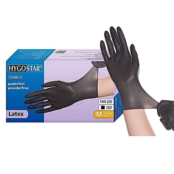 Franz Mensch Einweghandschuhe Hygostar® Diablo Latex günstig online kaufen