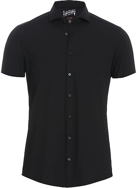 Pure Kurzarmhemd The Functional Shirt Blau-Schwarz - Größe 41 günstig online kaufen