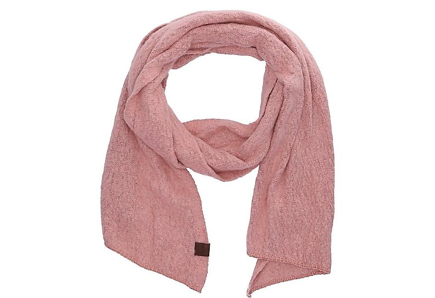 Antonio Strickschal Antonio Damen Strick Schal Bouclé rose günstig online kaufen