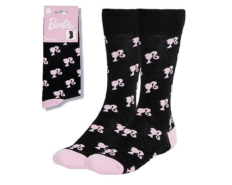 Cerda Socken Barbie Socken Erwachsene 36-43 Baumwoll-Mix Bequeme Strümpfe günstig online kaufen