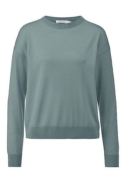 Hessnatur Strickpullover aus reiner Merinowolle (1-tlg) günstig online kaufen