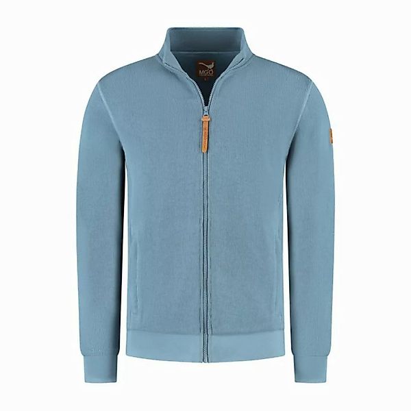 MGO Strickjacke MGO Kay Men Blue M günstig online kaufen