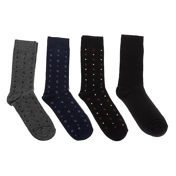 Kisses&love Kl2017h Socken 4 Paare EU 40-45 Blue / Black / Gray günstig online kaufen