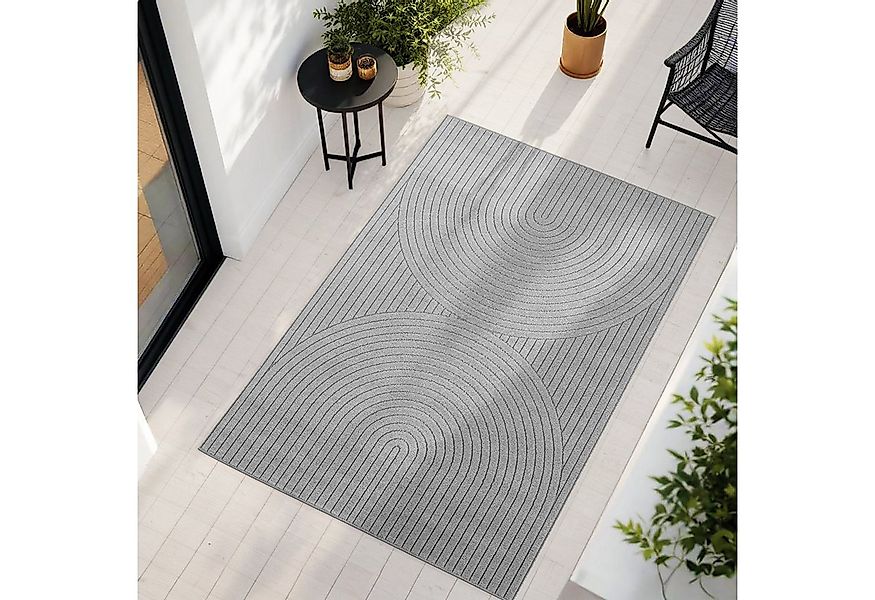 Teppium Teppich Skandinavischer 3D-Teppich, Rechteckig, Höhe: 5 mm, Indoor günstig online kaufen