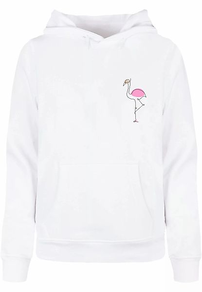 Merchcode Kapuzenpullover "Merchcode Damen Ladies Flamingo Basic Hoody", (1 günstig online kaufen