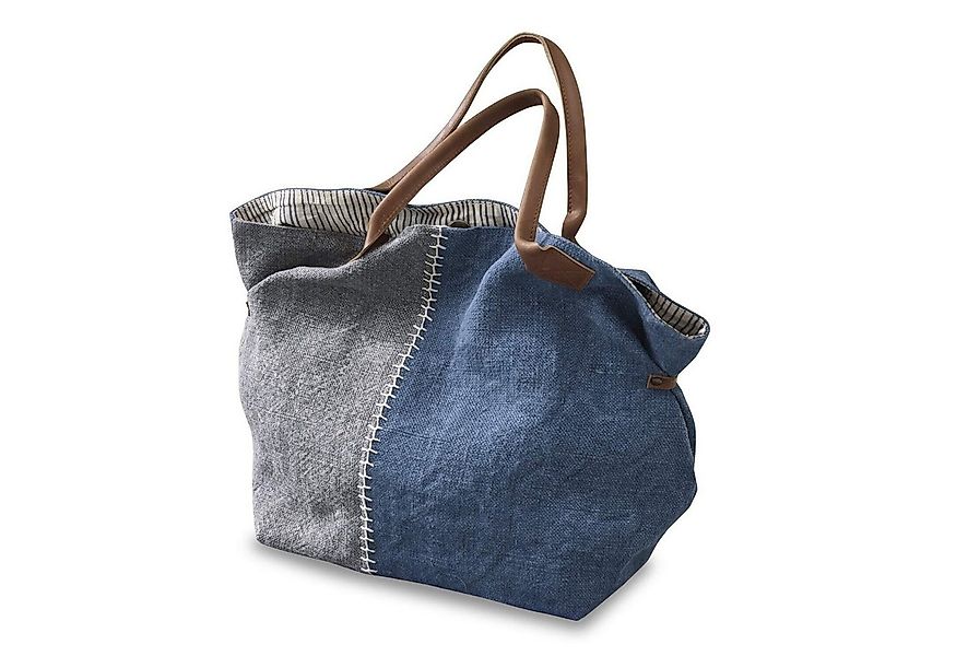 Mirabeau Handtasche Tasche Deux-Parts blau/grau günstig online kaufen