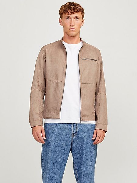 Jack & Jones Bikerjacke JJEDYLAN mit wasserabweisender Funktion unifarben, günstig online kaufen