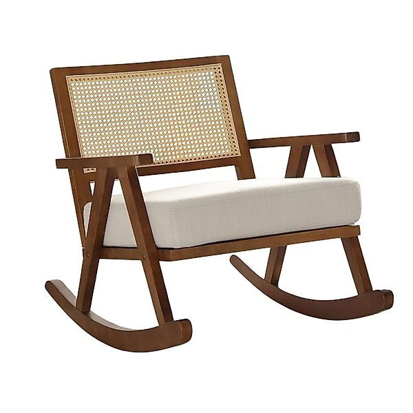 WAHSON OFFICE CHAIRS Schaukelstuhl Gepolsterter Schaukelstuhl günstig online kaufen