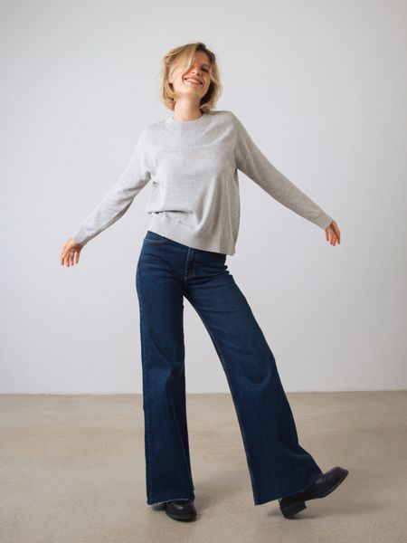 HONEST BASICS Longpullover Boxy-Pullover aus OCS günstig online kaufen