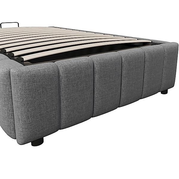 HAUSS SPOLE Polsterbett 90x200cm, hydraulische Lagerung, ohne Kopfteil, ohn günstig online kaufen