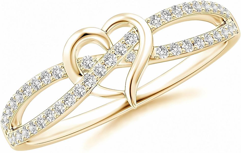 Jumpeak Diamantring Eheringe Gold 585,Diamant Ring,Goldener Ring Damen,Labo günstig online kaufen