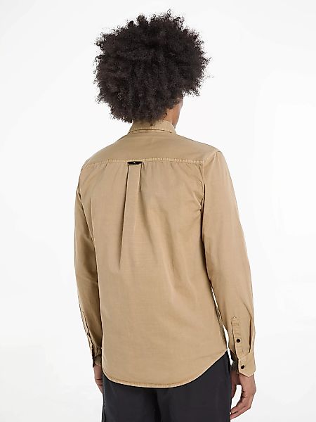 Calvin Klein Jeans Langarmhemd REGULAR SHIRT mit Logopatch günstig online kaufen