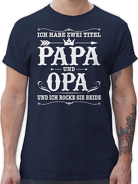 Shirtracer T-Shirt Ich habe zwei Titel günstig online kaufen