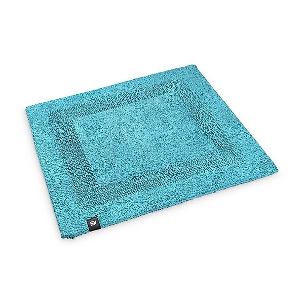 houseproud Badematte Frame Luxe, Höhe 15 mm, 100%Baumwolle, Wendematte, Rah günstig online kaufen